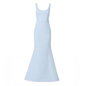 Blue bridesmaid dress